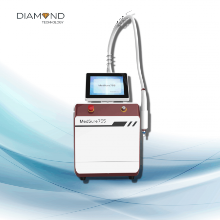 Лазер для карбонового пилинга и удаления татуировок MBT Medsure 755